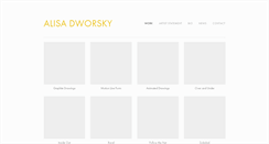 Desktop Screenshot of alisadworsky.com